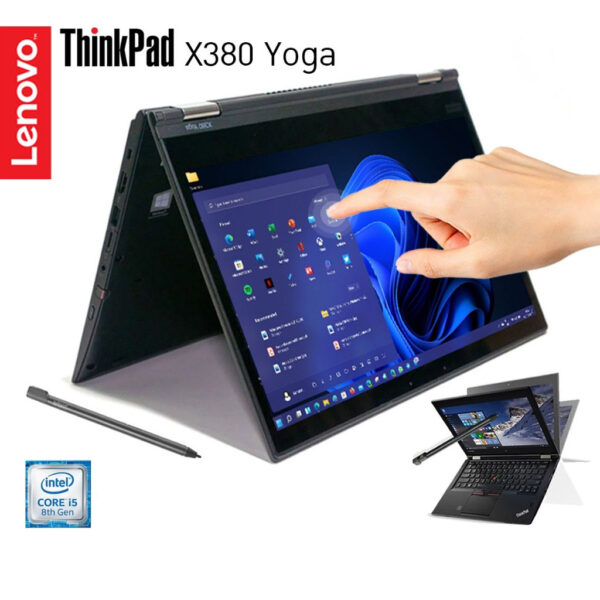 Lenovo ThinkPad X380 Yoga Touch Display Core i5 8350U, 8GB RAM, 256GB SSD, 15.6″ Inch Display